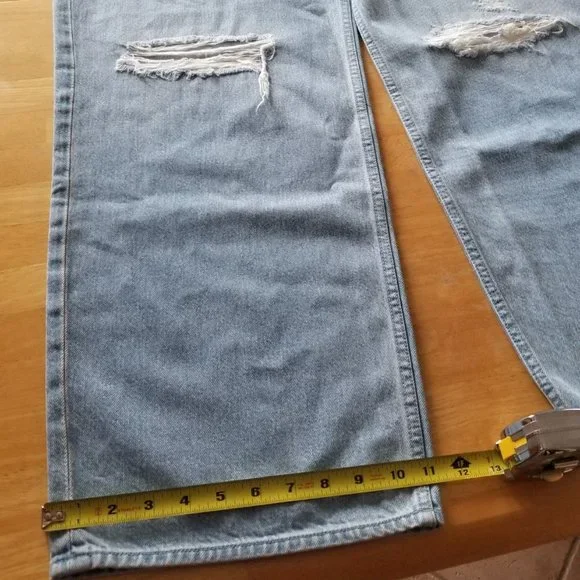 MOTHER High Rise Distressed Jeans - Picture 7 of 15